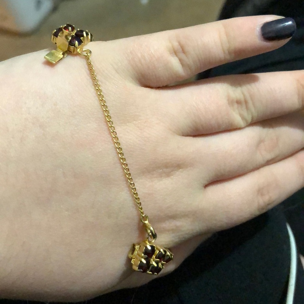Adjustable ruby bracelet - Picture 3 of 3